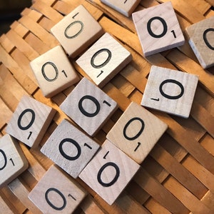 Scrabble tiles letter &quot;O&quot; for crafting & picture projects! 10/1.50