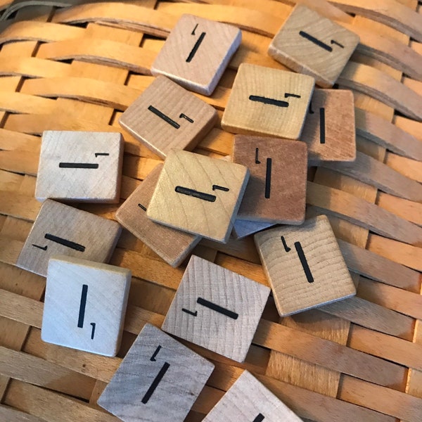 Scrabble tiles letter "I" for crafting & projects! 10/1.50