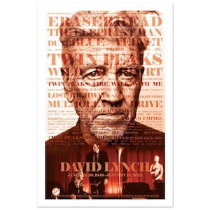 David Lynch Tribute Poster | Twin Peaks: Fire Walk with Me (1992) | Surreal Director Art Print | Cult Film & Twin Peaks Wall Decor