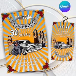 cholo birthday invitation chola invitation cholo invitation cholo theme party invitation cholo party cholo invitation card editable in canva