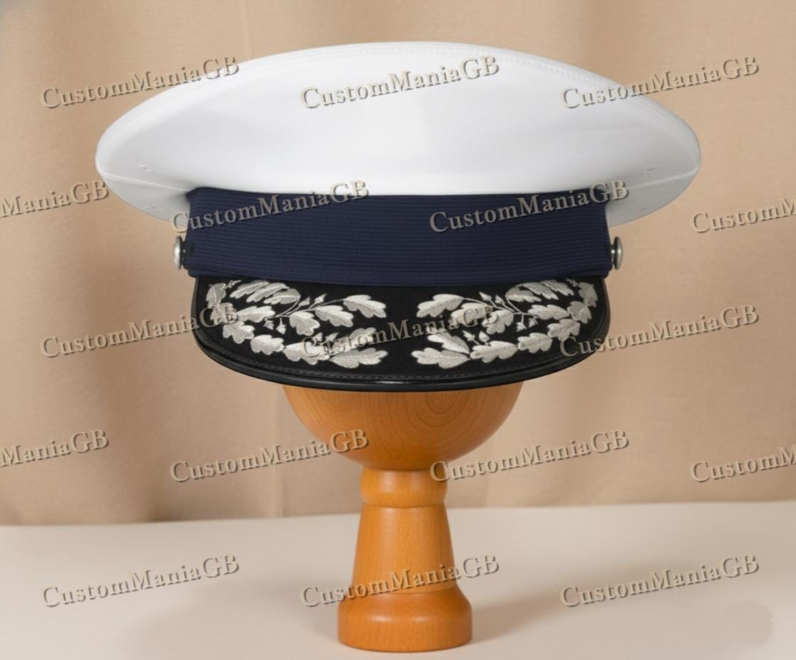 Commission Cap Custom Personalised Peaked Visor Cosplay Commission Officer Hat, Cap - Etsy