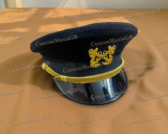 Captain Ship Yacht Commander Skipper Hat Gift For Boat