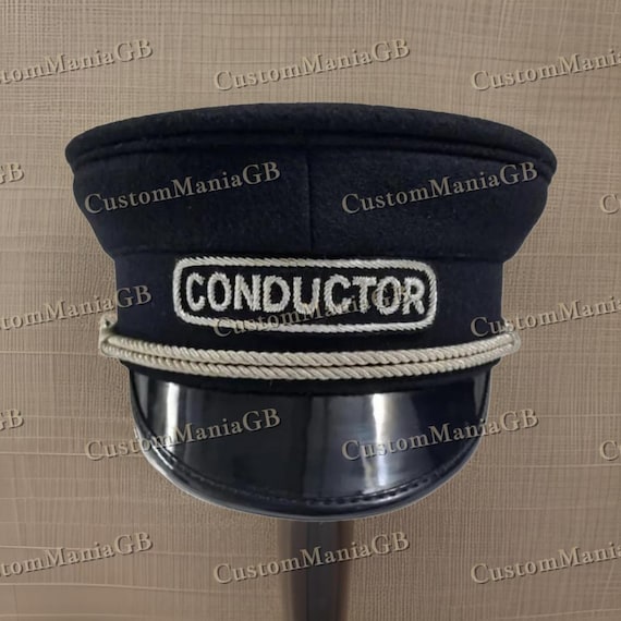Cappello da capotreno, cappello da ufficiale ferroviario, regalo a
