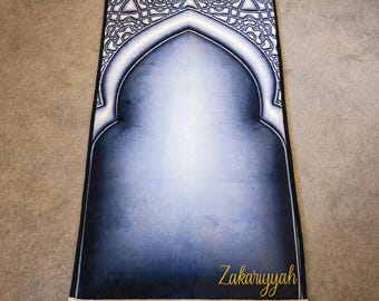 Kids Custom Thick Plush Foam Prayer Mat, Ideal for Eid,Islamic Gifts, birthday, Personalized Custom Foam Prayer Mat, Muslim Child,Muslim gif