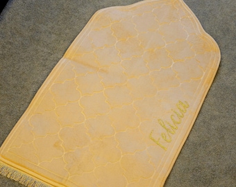 Tapis de prière en mousse personnalisé, cadeau islamique, tapis de prière, tapis de prière personnalisé, cadeau islamique, cadeau du ramadan, cadeau de l'Aïd