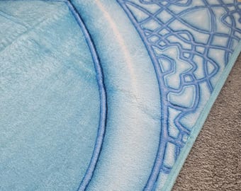 Custom Kids padded Foam Prayer Mat, Personalized Kids Prayer Mat,Islamic Gifts, birthday-Personalized Custom Foam Prayer Mat for children