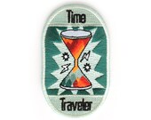 Time Traveler Iron On Patch