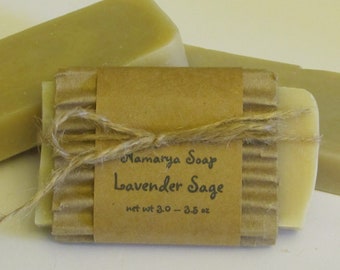 Lavender Sage Cold Process Soap