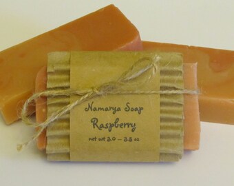 Raspberry Cold Process Soap