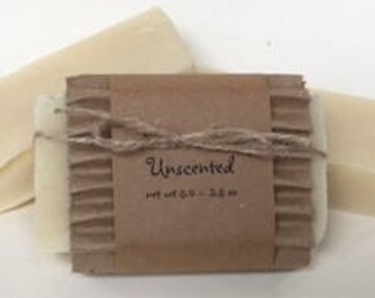 Unscented Cold Process Soap