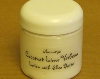 Coconut Lime Verbena Lotion with Shea Butter