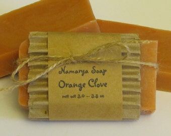 Orange Clove Cold Process Soap