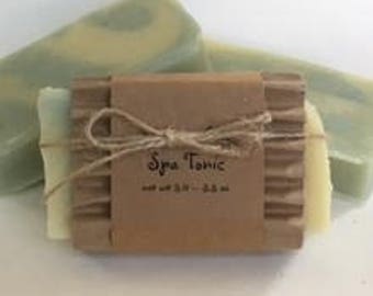 Spa Tonic Cold Process Soap