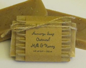 Oatmeal Milk & Honey Cold Process Soap