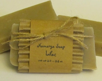 Lilac Cold Process Soap