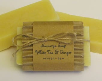 White Tea & Ginger Cold Process Soap