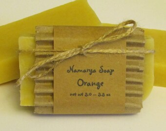 Orange Cold Process Soap