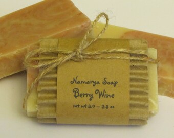 Berry Wine Cold Process Soap