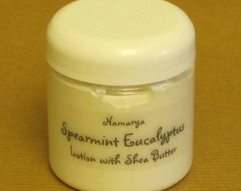 Spearmint Eucalyptus Lotion with Shea Butter