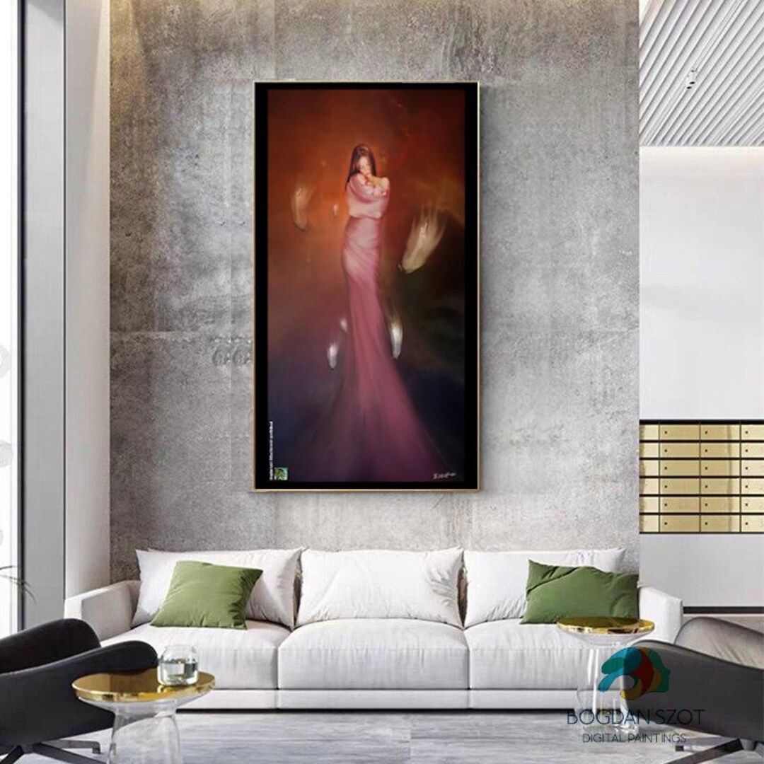 Digital File, Artistic Digital Poster -