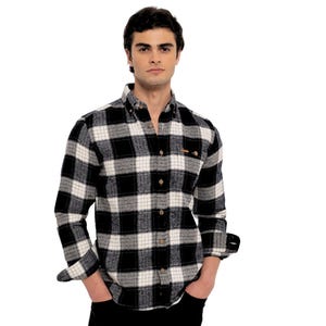 American Style 90s Vintage Lumberjack  Shirt for Men, Button Down Flannel Shirt, Christmas Gift, Father Day Gift for Men&#39;s