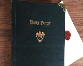 Made to Order Harry Potter and the Sorcerer's Stone Book 1 Volume 1 Custom Leather Bound Book