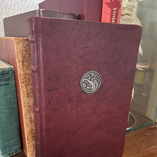 Made to Order A Knight of the Seven Kingdoms Custom Leather Hand Bound