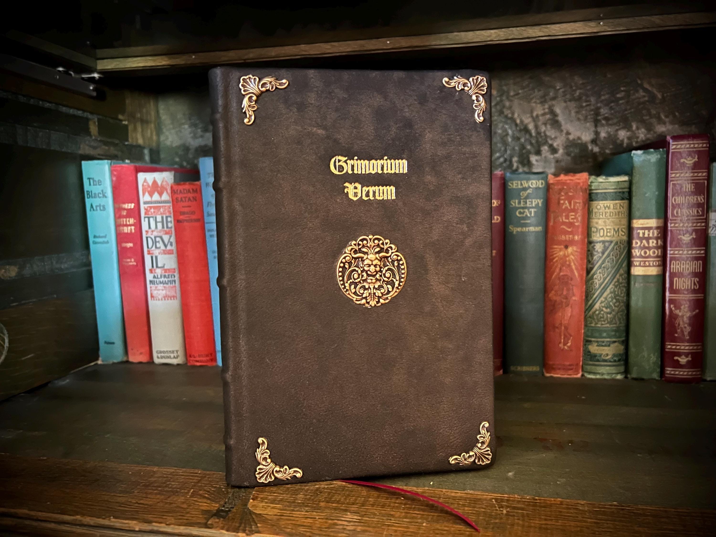 Grimorium Verum Lambskin Made to Order Book of Magic - Etsy