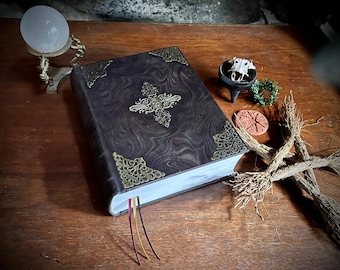 Leatherbound Spell Book The Elemental Encyclopedia of 5,000 Spells by Judika Illes Readymade