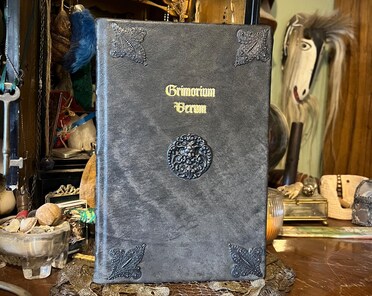 Grimorium Verum Lambskin Made to Order Book of Magic - Etsy