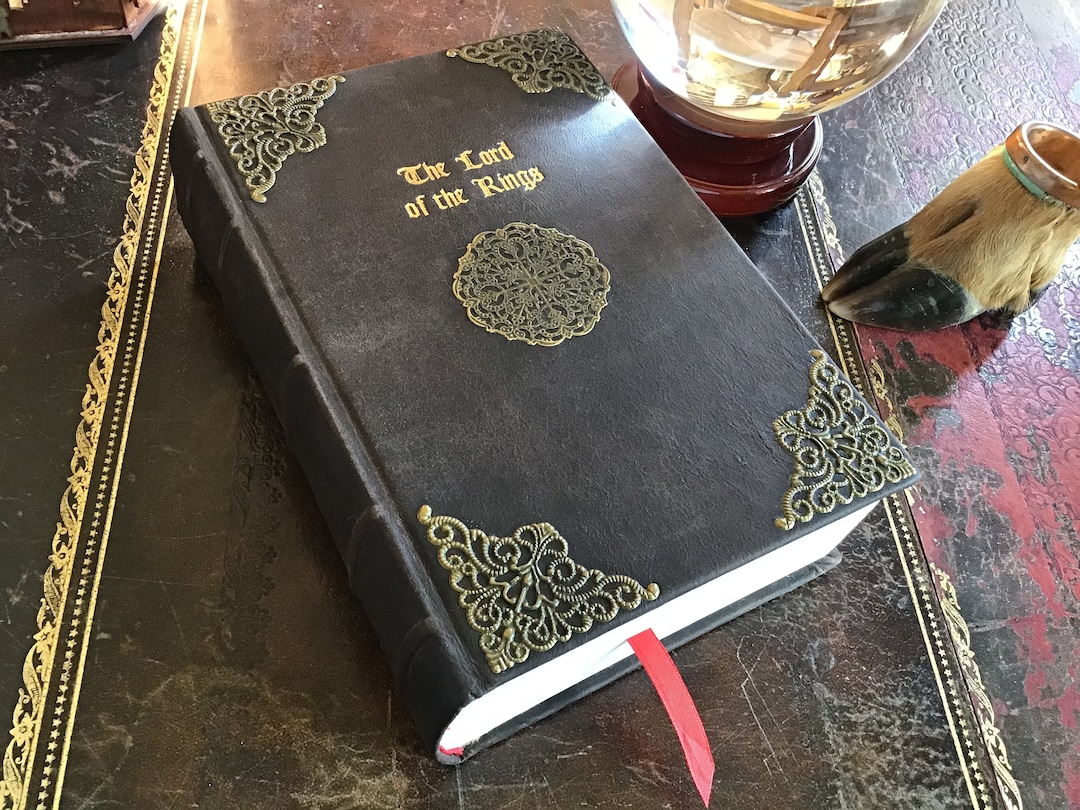 Made to Order Leatherbound the Lord of the Rings by JRR Tolkien Custom