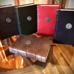 A Song of Ice and Fire Made to Order Leather Bound Books 1-5 Full Hardcover Set