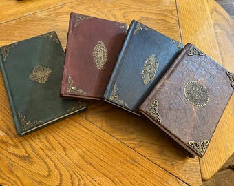 Handbound Lambskin Leather Journal: Book of Shadows, Tarot, Diary