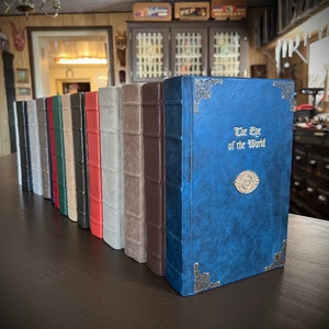 Wheel of Time Made to Order Leather Bound Series Custom Books 1-14
