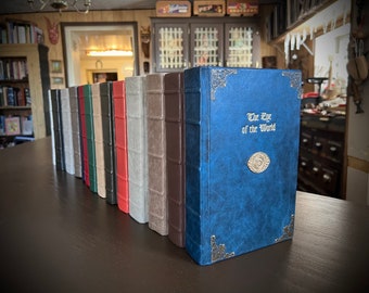 Made to Order Leather Bound Wheel of Time Series Custom Books 1-14