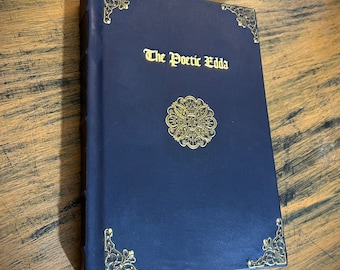 Made to Order The Poetic Edda Bound in Leather