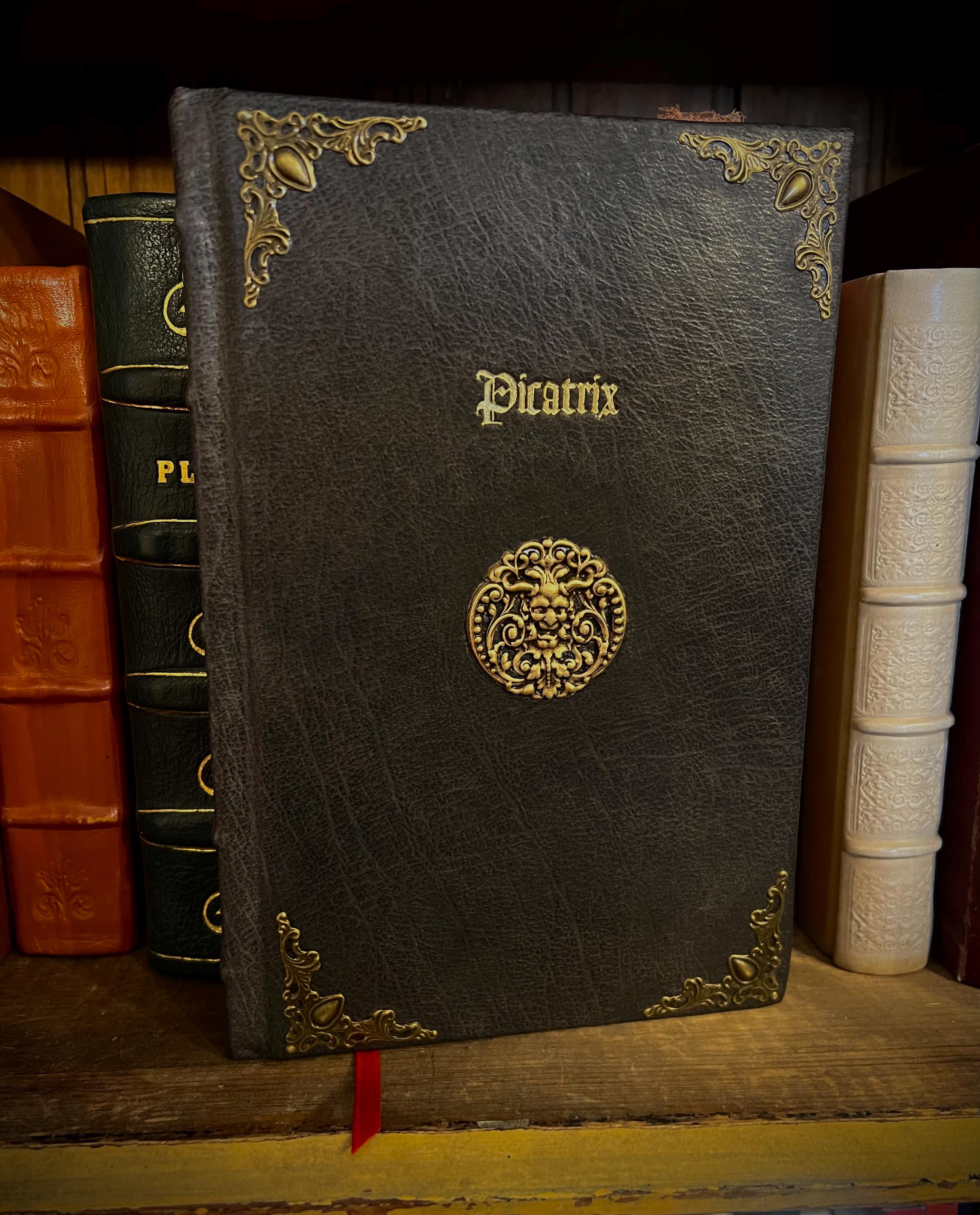 THE B R U B ook ブリュブック The Picatrix Made to Order Leather Bound Illustrated Complete