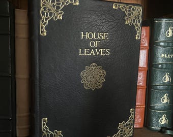 House of Leaves Made to Order Mark Z. Danielewski Custom Bound in Leather