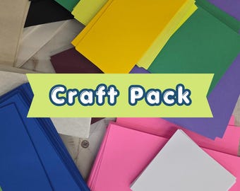 Variety Craft Paper Pack | Junk Journal, Scrapbook, Crafting, DIY PaperCraft