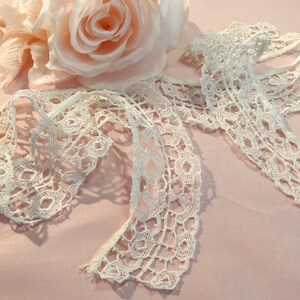 専用eradie Chemical lace ShirtOnepiece Antique Chemical Lace Pieces Early 20 Century - Etsy