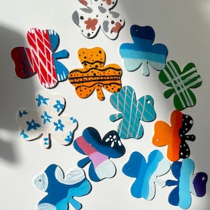 Colorful Wooden Wall Decor | Waterproof Finish | Handmade & Unique Designs,Multiple Shape | Natural Wood,Home Deco Gift Idea