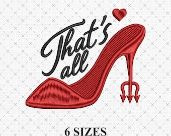 That's All Devil Wears Prada Embroidery Design, That's All Embroidery Design, Miranda Priestly Embroidery File, Embroidery Machine File