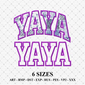 Yaya Embroidery - Etsy
