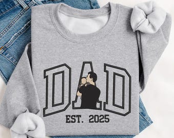Custom Photo Digitizing Photo Embroidery Digitizing, Custom Picture Embroidery Designs, Customized Farther's Day Gift for Dad