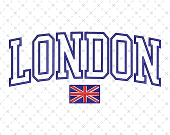 London Applique Embroidery Design | Satin Stitch London England Embroidery | Machine Embroidery Sign Design | London Travel Designs