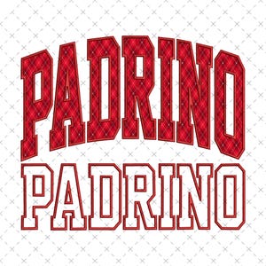 Padrino Applique Embroidery Design | Godfather Arched Applique | Padrino de Bautizo Gift Embroidery Files | Instant Download Pattern