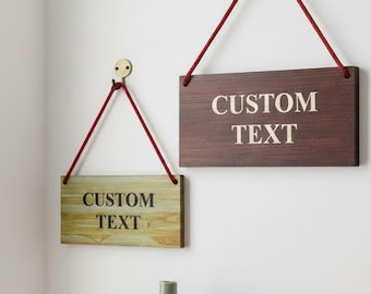 Letrero de madera personalizado para el hogar, letrero con nombre familiar personalizado, regalo de inauguración de la casa, decoración de pared con fecha de estimación, letrero rústico colgante de granja.