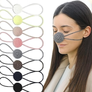 Nose Warmer, Nose Muff, Nose Hat | Handmade Crochet Nose Cover for Adults & Kids | Funny Winter Gift | Cold Weather Nose Cozy