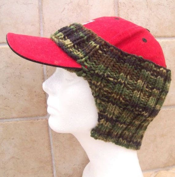 crochet baseball ear warmer pattern