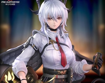 Zani (Olas Borrascosas) / Figura de resina impresa en 3D / -Fan Art- / Figuras Neko